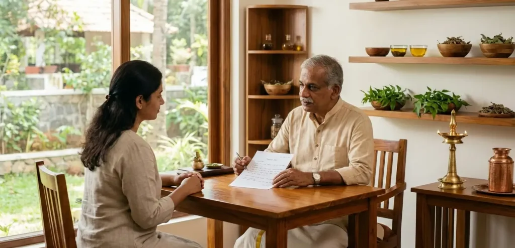 Is Panchakarma Safe-blog hero image- doctor patient consultation