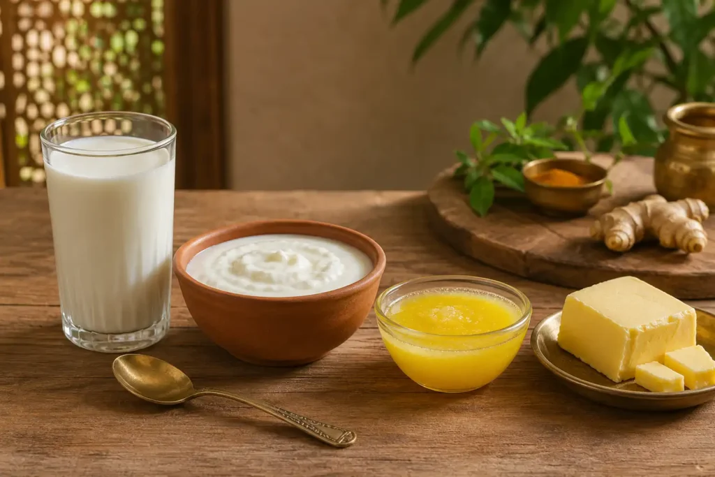 Ghee, curd, butter, milk: which is better?