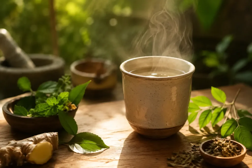 Warm water benefits Ayurveda